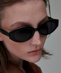 KÍNH MẮT BLUE ELEPHANT RAFFIA BLACK - Mắt kính gọng đen, tròng đen