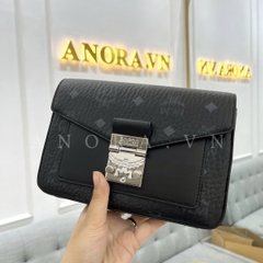 MCM MILLIE BLACK CROSS BAG TÚI ĐEO CHÉO ĐEN