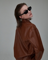 KÍNH MẮT BLUE ELEPHANT RAFFIA BLACK - Mắt kính gọng đen, tròng đen