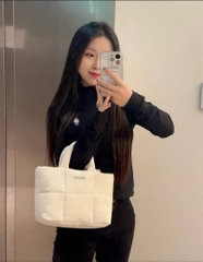TÚI WHOAU WHITE BAG - TÚI XÁCH PHAO MÀU TRẮNG