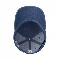 MLB Denim Coopers Unstructured Ball Cap New York Yankees NY INDIGO - Mũ lưỡi trai, nón kết màu xanh