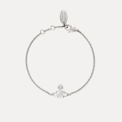 CHÍNH HÃNG - VIVIENNE WESTWOOD Reina Bracelet - Vòng, lắc tay pha lê trắng - JEWELRY