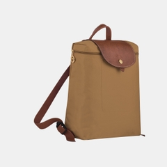 LONGCHAMP LE PLIAGE ORIGINAL M BACKPACK Fawn - Recycled Canvas - Balo, cặp xách màu nâu vàng