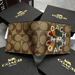 VÍ GẬP NAM COACH WALLET