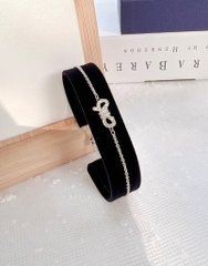 SWAROVSKI Iconic Swan bracelet (Swan, White, Rhodium plated) - Vòng/lắc tay thiên nga trắng - JEWELRY