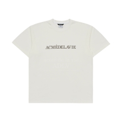 ÁO ADLV ESSENTIAL LOGO SEASON 2 CREAM T-SHIRT