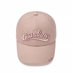 MLB Varsity Vintage Cultive Damage Unstructured Ball Cap C Cleverland Guardiants PEACH - Mũ lưỡi trai, nón kết màu hồng đào