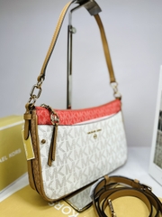 Túi MK Michael Kors Jet Set Charm Vanila mix color Crossbody Bag