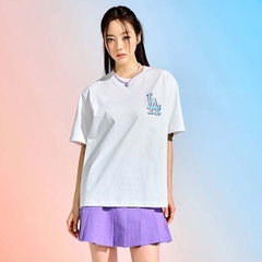 Áo Phông MLB Pop Art Graphic Overfit LA Dodgers Tshirt 3ATSL0233-07WHS