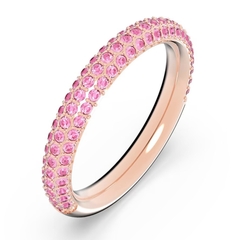SWAROVSKI Stone ring (Pink, Rose gold-tone plated) - RINGS - Nhẫn kiểu đá pha lê hồng - SWAROVSKI JEWELRY