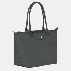 MEDIUM SIZE - TÚI LONGCHAMP LE PLIAGE GREEN M TOTE BAG - GRAPHITE - Túi xách màu xám than chì