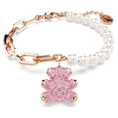 SWAROVSKI Teddy bracelet (Bear, Pink, Rose gold-tone plated) - Vòng/lắc tay SWAROVSKI - JEWELRY