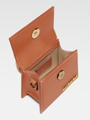 Túi JACQUEMUS Mini Leather Le Chiquito Light Brown (size 12cm)