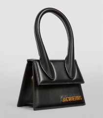 Túi JACQUEMUS Mini Leather Le Chiquito Black (size 12cm)