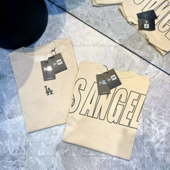 ÁO NEW ERA LOS ANGELES BEIGE T-SHIRT