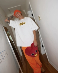 DREW HOUSE Secret SS Tee White T-Shirt - Áo thun cổ tròn tay lỡ màu trắng