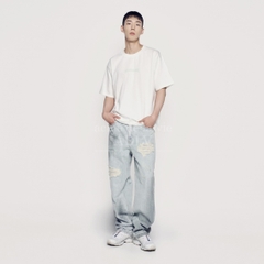 ÁO THUN ADLV RABBIT BEAR CREAM T-SHIRT - TRẮNG KEM