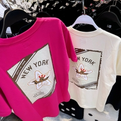 Áo Thun New Era ALL STAR GAME T-Shirt Cream/Pink/Blue