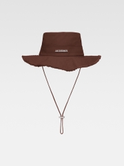 MŨ JACQUEMUS LE BOB ARTICHAUT BROWN - LES CLASSIQUES - BUCKET HAT