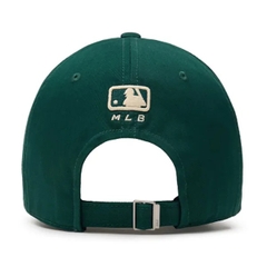 Mũ MLB Big Logo New York NY Basic Dark Green Ball Cap - Mũ lưỡi trai, nón kết kiểu đơn giản màu xanh lá sẫm đậm
