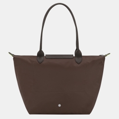 CHÍNH HÃNG - LARGE SIZE - TÚI LONGCHAMP LE PLIAGE GREEN L TOTE BAG - MOCHA/MOKA - Túi xách màu nâu đất, nâu sẫm