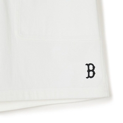 Quần Short Nữ MLB Boston Red Sox 3FSMB0143-43IVS Màu Trắng