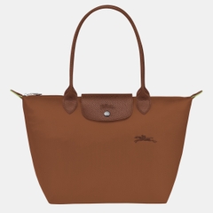 MEDIUM SIZE - TÚI LONGCHAMP LE PLIAGE GREEN M TOTE BAG - COGNAC - Túi xách, đeo vai màu nâu đậm ánh cam