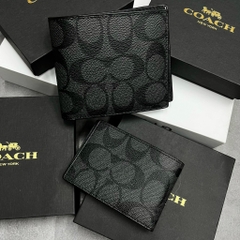 VÍ GẬP NAM COACH WALLET