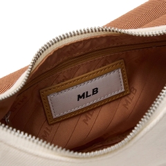 MLB MONOGRAM HOBO BAG BEIGE