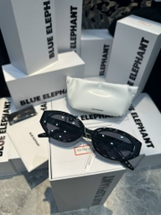 KÍNH MẮT BLUE ELEPHANT RAFFIA BLACK - Mắt kính gọng đen, tròng đen