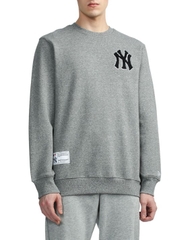 ÁO NEW ERA LOGO PATCH BIGLOGO SWEATSHIRT NEYAN GREY