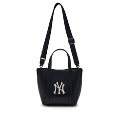 Túi MLB Basic PU Window Tote Crossbody Bag New York Yankees NY Black - Túi xách, đeo chéo, chất da PU, màu đen