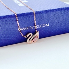 SWAROVSKI Dazzling Swan necklace (Swan, Pink, Rose gold-tone plated) - Dây cổ, dây chuyền SWAROVSKI - JEWELRY NECKLACE