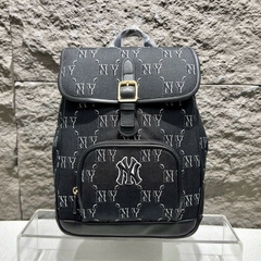 MLB DIA MONOGRAM NY NEWYORK BACKPACK BLACK - Balo màu đen