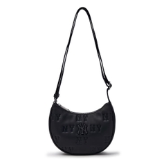 Túi MLB Classic Monogram New Emboss Cross Bag New York Yankees Black - Túi xách, đeo chéo màu đen