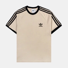 ÁO THUN ADIDAS ADICOLOR CLASSICS 3 STRIPE SHORT SLEEVE BEIGE T-SHIRT