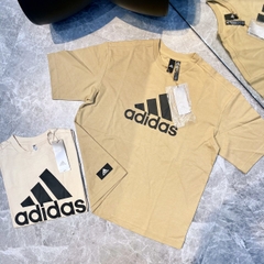 ÁO ADIDAS ESSENTIALS BIGLOGO BEIGE T-SHIRT TEE - Màu be đậm