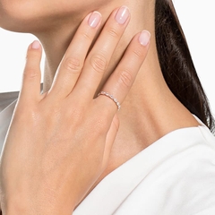 SWAROVSKI Vittore ring (Marquise cut, White, Rose gold-tone plated) - RINGS - Nhẫn pha lê cắt giọt - SWAROVSKI JEWELRY
