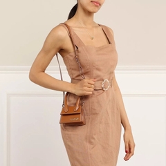 Túi JACQUEMUS Mini Leather Le Chiquito Light Brown (size 12cm)