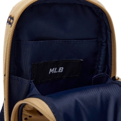 Túi MLB Diamond Monogram Phone Pouch Boston Red Sox Beige crossbody bag - TÚI ĐEO CHÉO MÀU NÂU BE