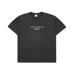 ÁO ADLV CIRCLE SYMBOL BASIC LOGO BLACK T-SHIRT