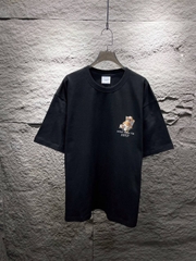 ÁO ADLV BEACH BEAR SHORT SLEEVE T-SHIRT BLACK - Áo thun cổ tròn tay lỡ màu đen