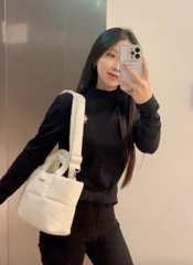 TÚI WHOAU WHITE BAG - TÚI XÁCH PHAO MÀU TRẮNG