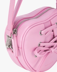 TÚI FIND KAPOOR RIBBON TIE HEART BAG - PINK HỒNG