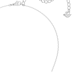 SWAROVSKI Stilla Attract set (Pear cut, White, Rhodium plated) - EARRINGS & NECKLACE - Khuyên tai + dây cổ, pha lê trắng - JEWELRY