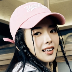 Mũ MLB Cultive Lettering Unstructured Ball Cap New York Yankees Pink - Mũ lưỡi trai, nón kết màu hồng