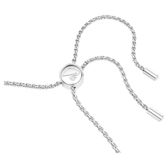 SWAROVSKI Matrix Tennis bracelet (Round cut, White, Rhodium plated) - Vòng, lắc tay pha lê trắng - JEWELRY BRACELET
