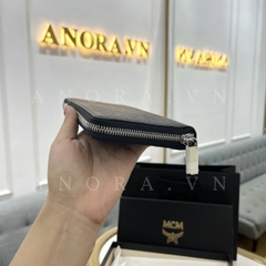 MCM ZIP BLACK VÍ DÀI ĐEN