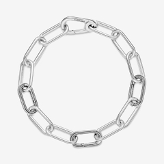 Pandora ME Medium-Link Chain Bracelet (Silver Sterling) - Vòng/lắc tay bạc 925, dáng mắc xích, có thể đeo thêm charm, màu bạc trắng