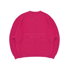 ÁO ADLV KNIT BLOCK SPORT SWEATSHIRT (PINK)